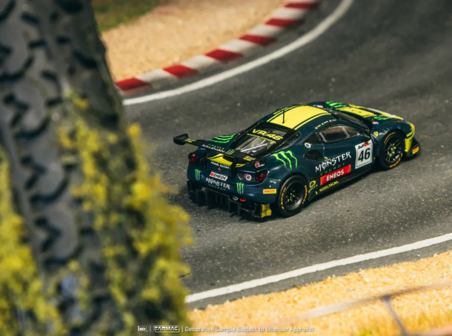 Tarmac Works - Ferrari 488 GT3 #46 Gulf 12 Hours 2019 - HOBBY64 - Scala 1/64 T64-072-19GUF46 - Image 5
