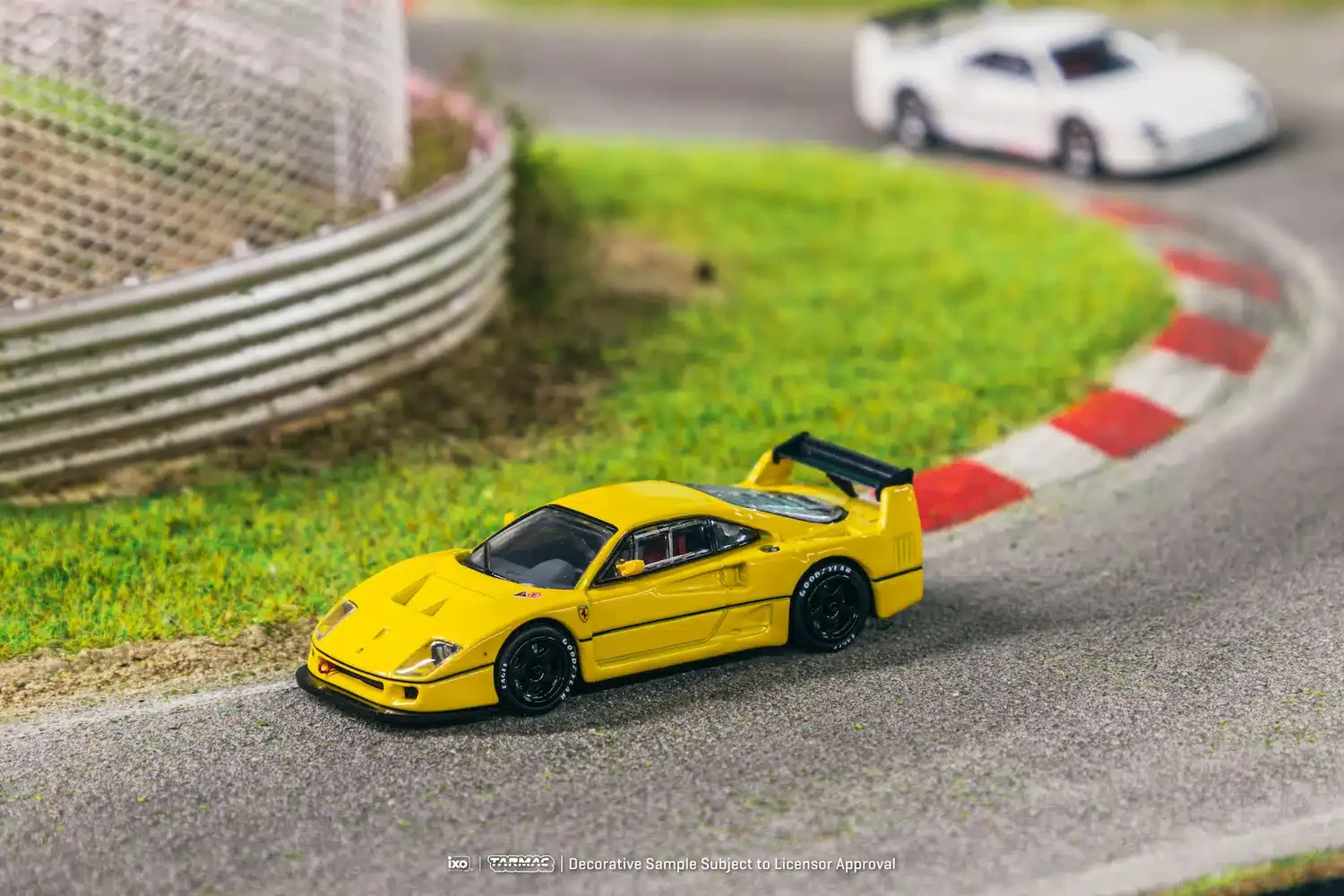 Tarmac Works - Ferrari F40 LM Yellow - Scala 1/64 T64R-075-YL - Image 3