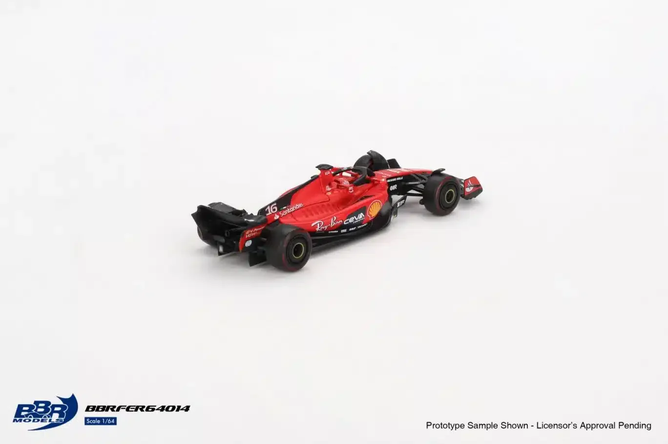 BBR Models - Ferrari SF23 #16 Charles Leclerc Bahrain GP 2023 - Scala 1/64 BBRFER64014 - Image 2