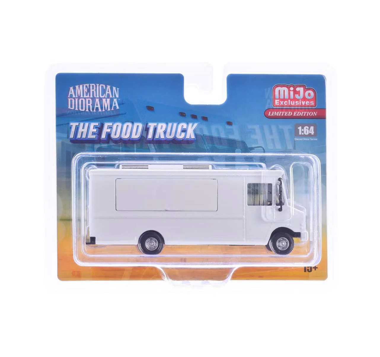 American Diorama - Food Truck Plain White - MiJo Exclusives - Scala 1/64 AD-70200MJ - Image 3