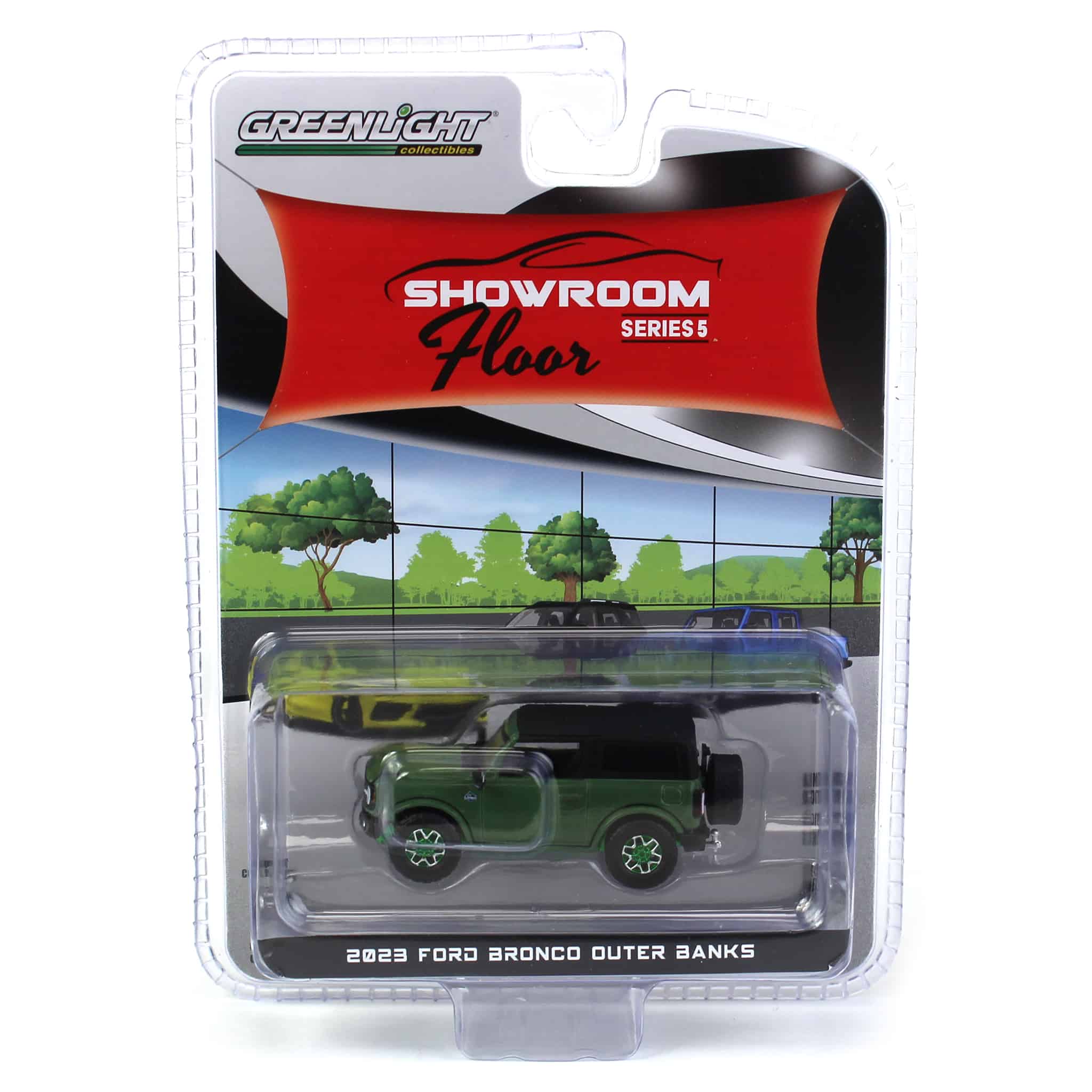 Greenlight - Ford Bronco Outer Banks 2023 Green - Greenlight - Scala 1/64