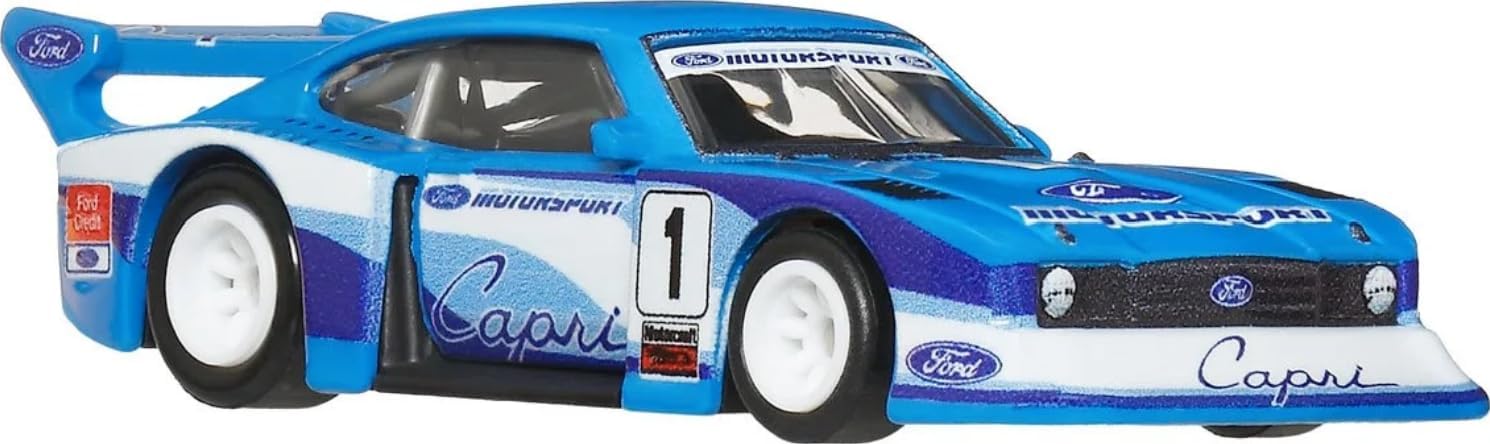 Hot Wheels Premium - Ford Capri Gr5 + Fleet Flyer - Series Car Culture Team Transport - Scala 1/64 - Image 2