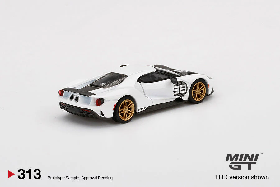 Mini GT - Ford GT 2021 Heritage Edition MiJo Exclusives - Scala 1/64 MGT00313-MJ - Image 4