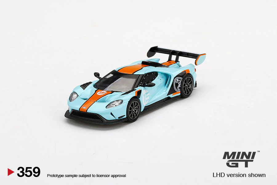 Mini GT - Ford GT Mk II #002 Blue / Orange MiJo Exclusives - Scala 1/64 MGT00359-MJ - Image 3
