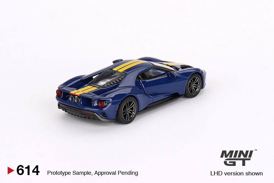 Mini GT - Ford GT Sunoco Blue - Scala 1/64 MGT00614 - Image 3