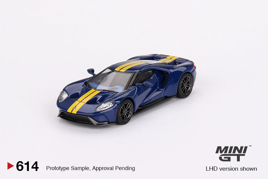 Mini GT - Ford GT Sunoco Blue - Scala 1/64 MGT00614 - Image 4