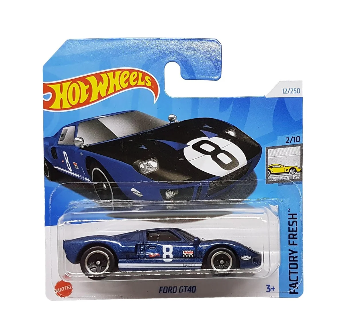 Hot Wheels - Ford GT40 Blue - Scala 1/64 Circa
