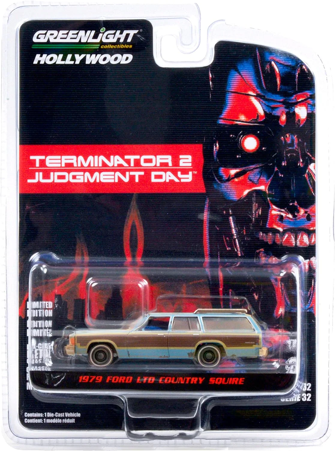 Greenlight - Ford LTD Country Squire 1979 Terminator 2 Judgment Day - Greenlight - Scala 1/64