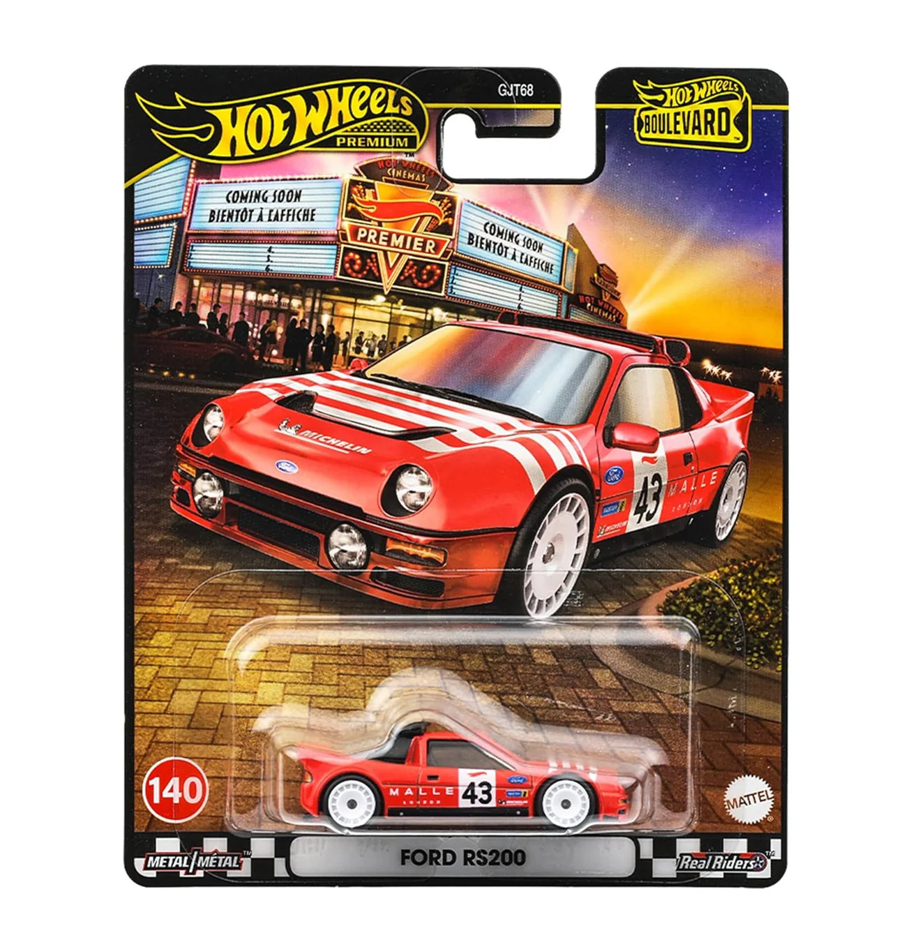 Hot Wheels Premium - Ford RS200 #140 - Series Boulevard - Scala 1/64