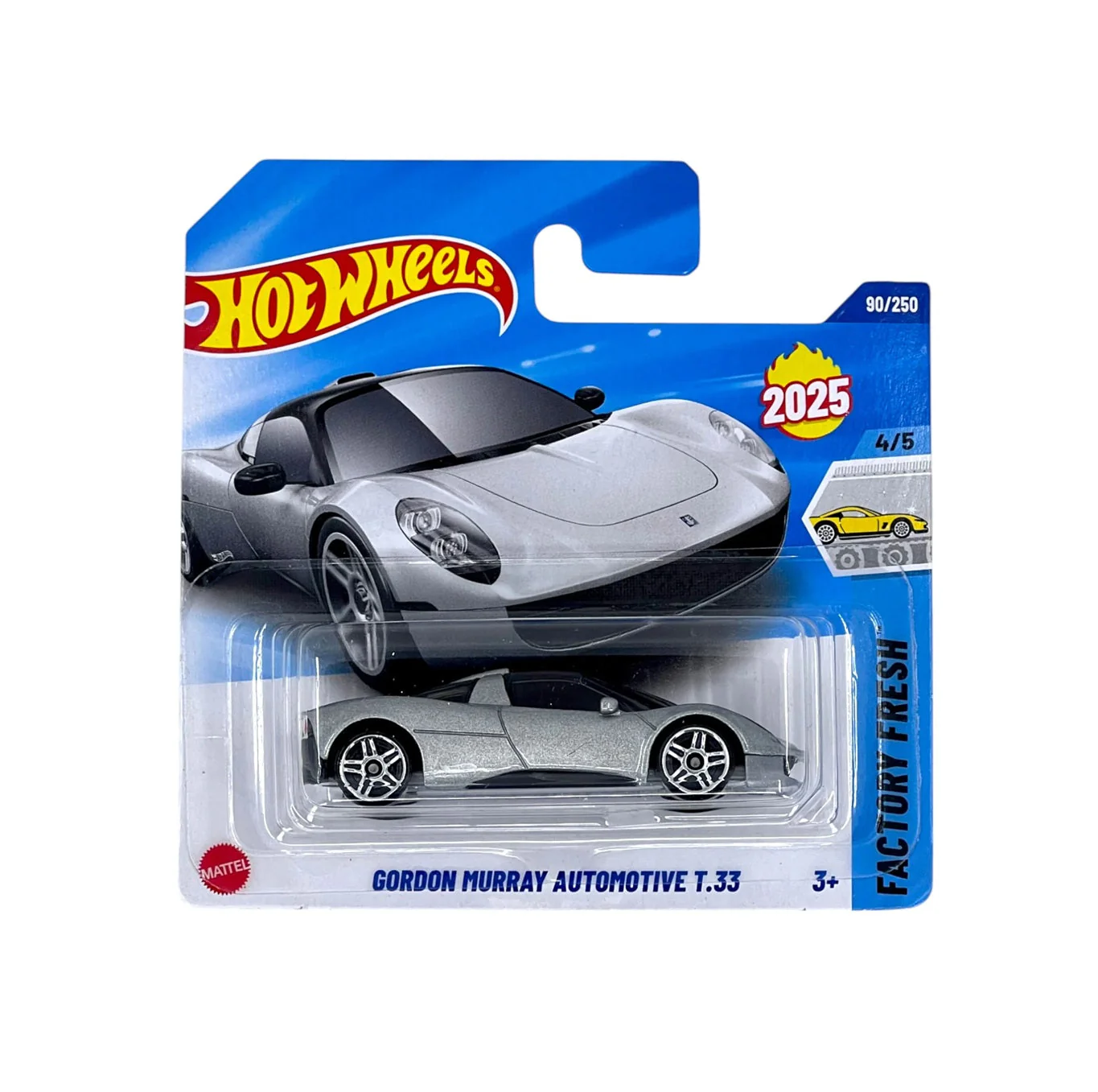 Hot Wheels - Gordon Murray Automotive T.33 - HW Factory Fresh 4/5 - Scala 1/64 Circa