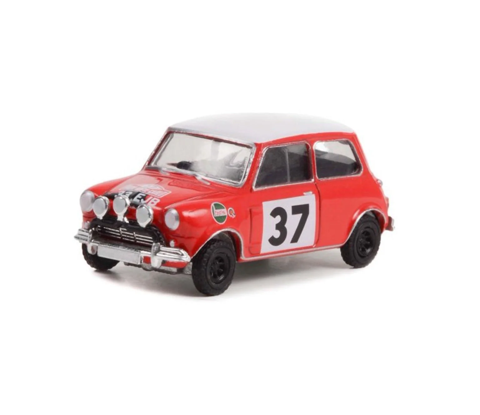 Greenlight Collectibles - 1964 Morris Mini Cooper S #37 Red Hot Hatches Series - Scala 1/64 - Image 2