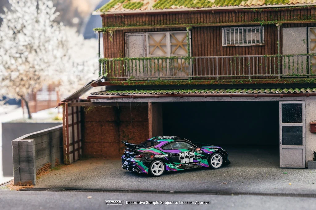 Tarmac Works - HKS Toyota GR86 Black - GLOBAL64 - Scala 1/64 T64G-038-BK - Image 4