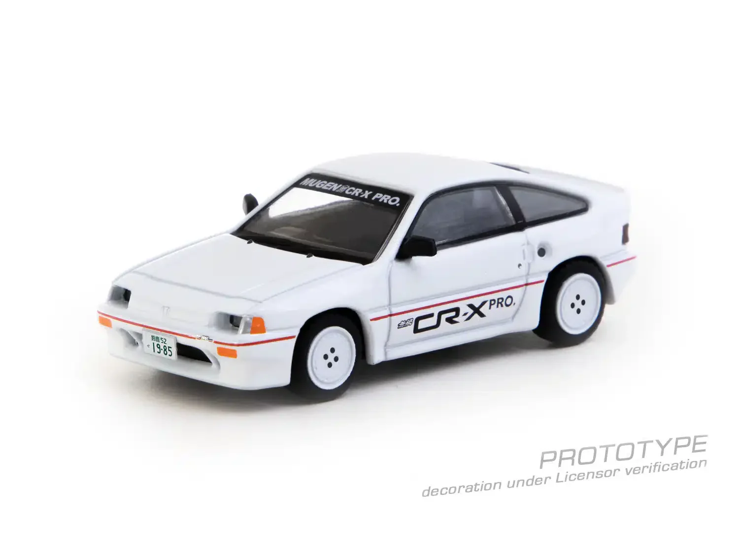 Tarmac Works - Honda Ballade Sports MUGEN CR-X PRO White - GLOBAL64 - Scala 1/64 T64G-TL058-WH - Image 2