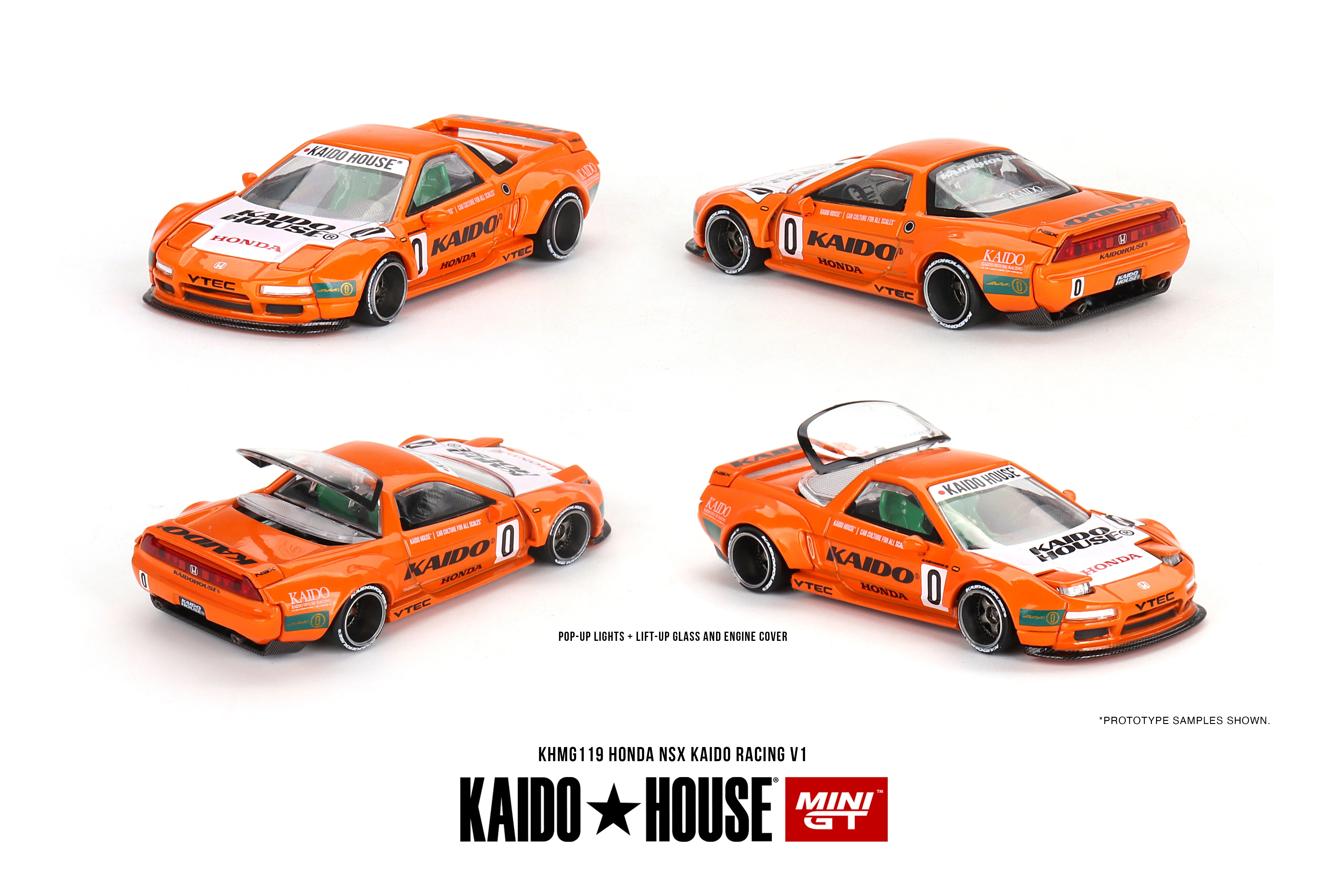 KAIDO HOUSE Mini GT - Honda NSX Kaido Racing V1 - Scala 1/64 KHMG119 - Image 2