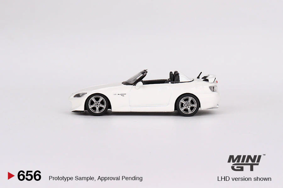 Mini GT - Honda S2000 (AP2) CR Grand Prix White - Scala 1/64 MGT00656 LHD - Image 2