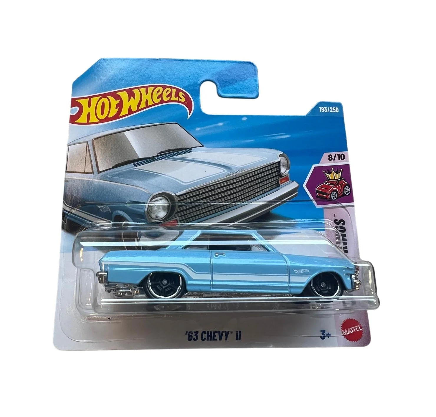 Hot Wheels - '63 Chevy II - HW Compact kings 8/10 - Scala 1/64 Circa