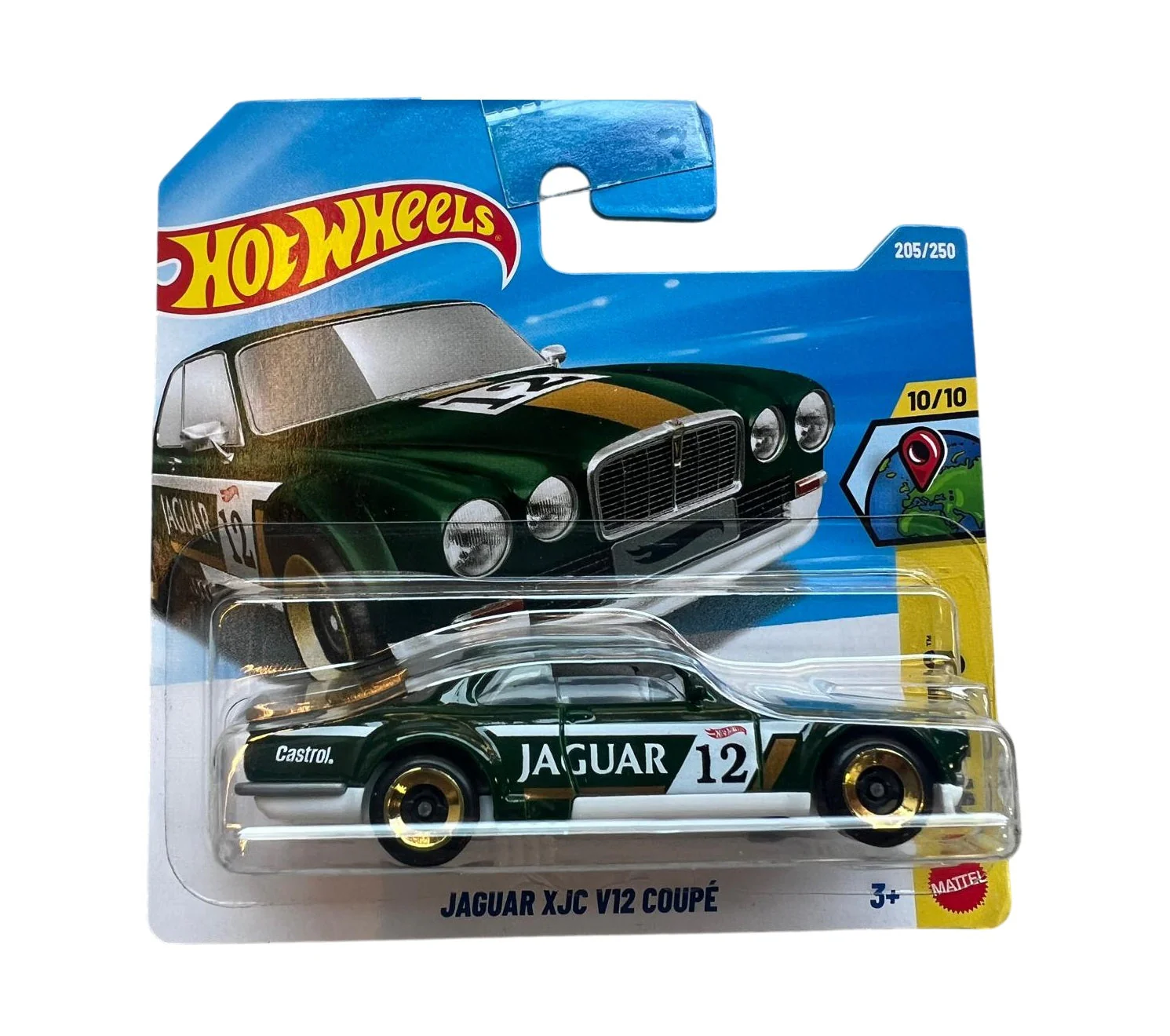 Hot Wheels - Jaguar XJC V12 Coupe Green - HW Euro 10/10 - Scala 1/64 Circa