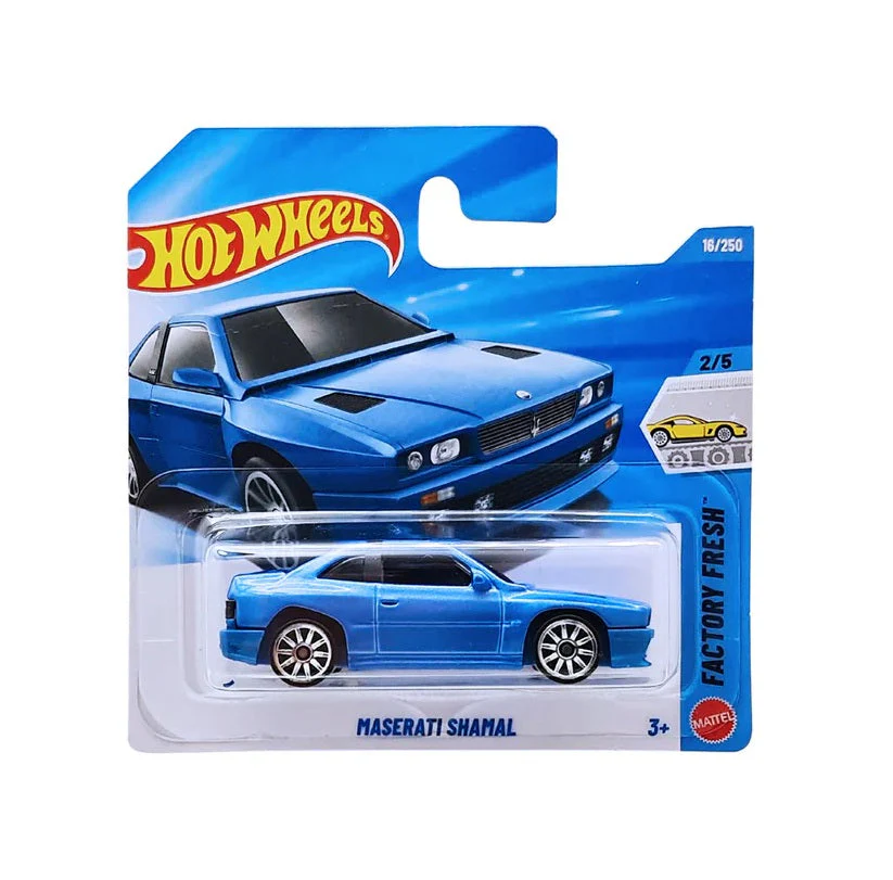 Hot Wheels - Maserati Shamal - HW Factory Fresh 2/5 - Scala 1/64 Circa