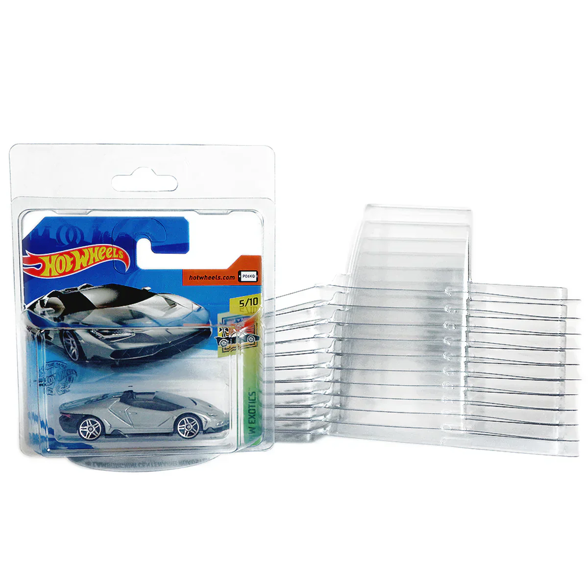 Friki Monkey - Hot Wheels / Matchbox Protector Case compatibile with Short Card models (108x109x35mm)