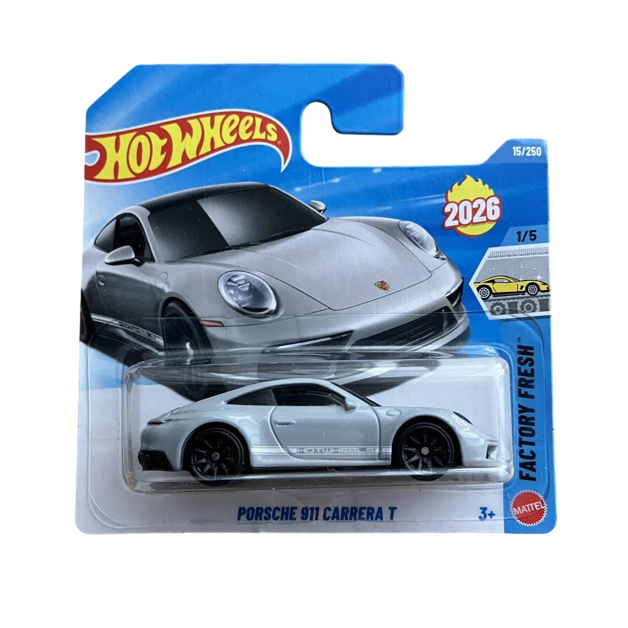 Hot Wheels - Porsche 911 Carrera T - HW Factory Fresh 1/5 - Scala 1/64 Circa