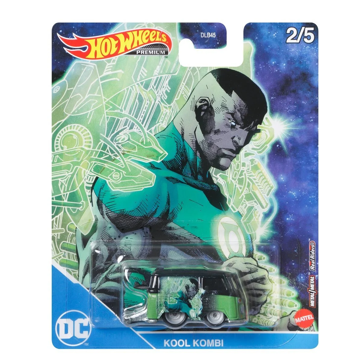 Hot Wheels Premium - DC Comics Green Lantern Kool Combi - Scala 1/64