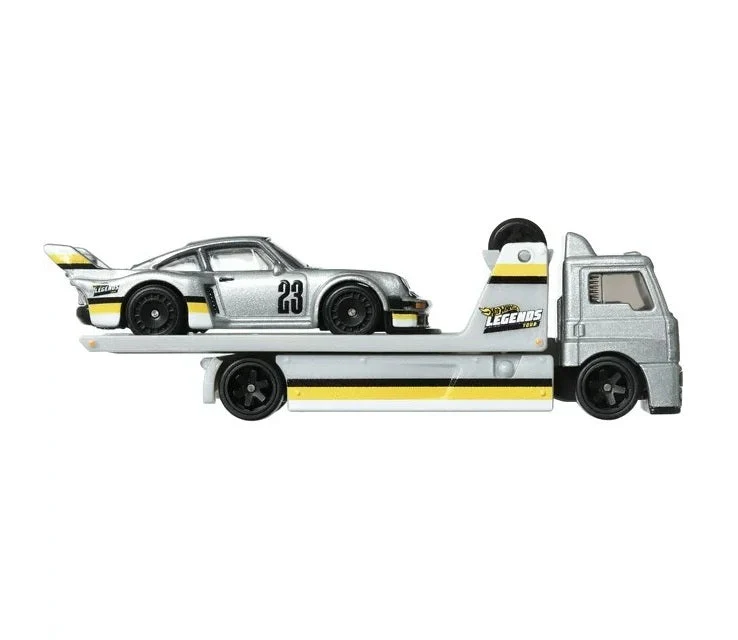 Hot Wheels Premium - Porsche 934.5 + Fleet Street - Series Car Culture Team Transport - Scala 1/64 - Image 4