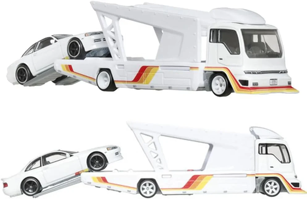 Hot Wheels Premium - Toyota Soarer + Kousoku Hauler - Series Car Culture Team Transport - Scala 1/64 - Image 3