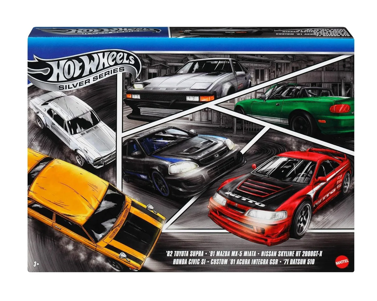 Hot Wheels - Set Streets of Japan - Silver Series - Scala 1/64
