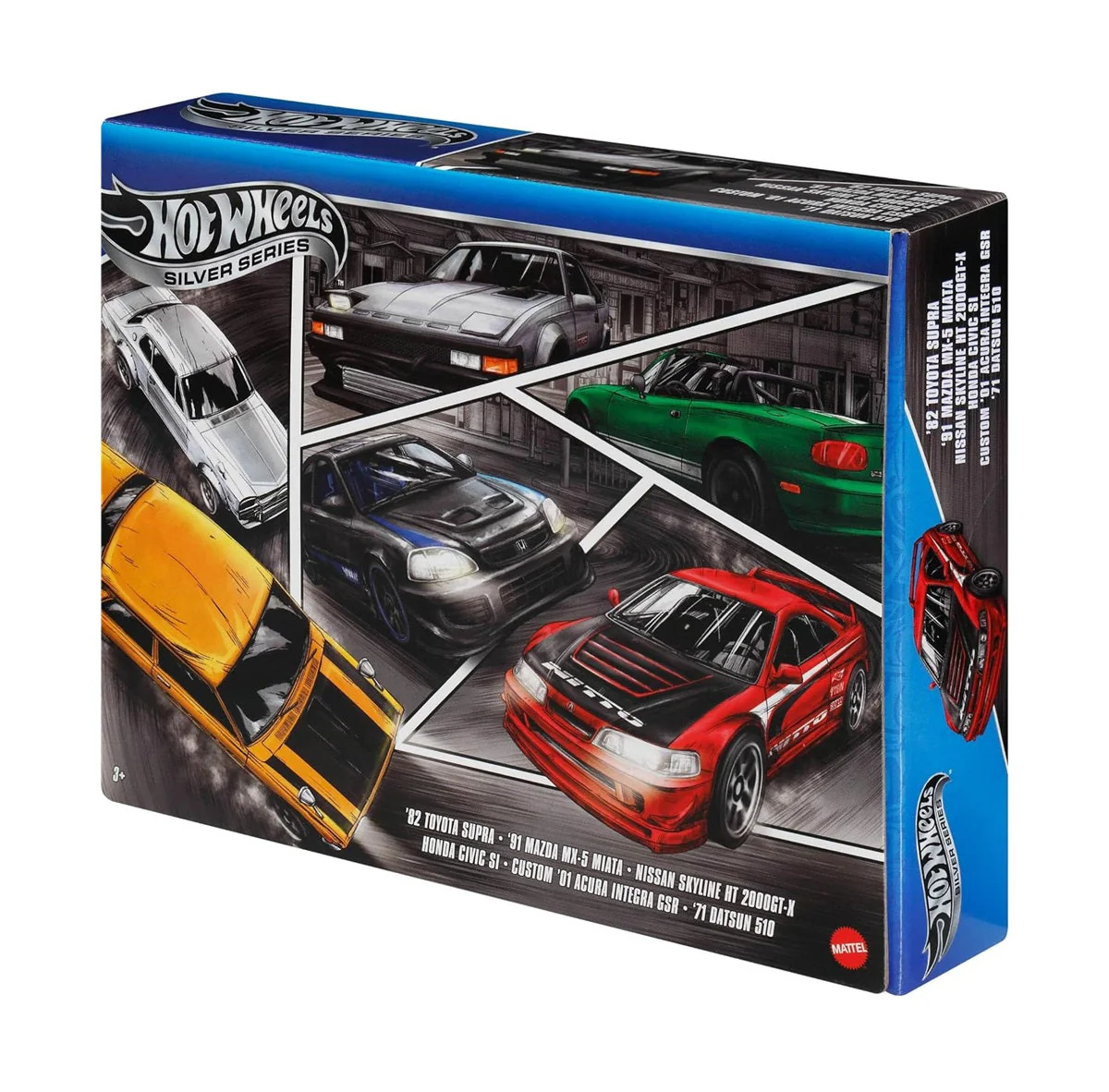 Hot Wheels - Set Streets of Japan - Silver Series - Scala 1/64 - Image 4