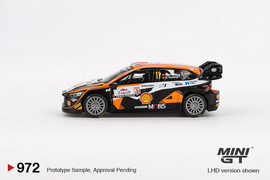 Mini GT - Hyundai I20 N Rally 1 #11 Rally Croatia 2023 - Scala 1/64 MGT00972-L - Image 3
