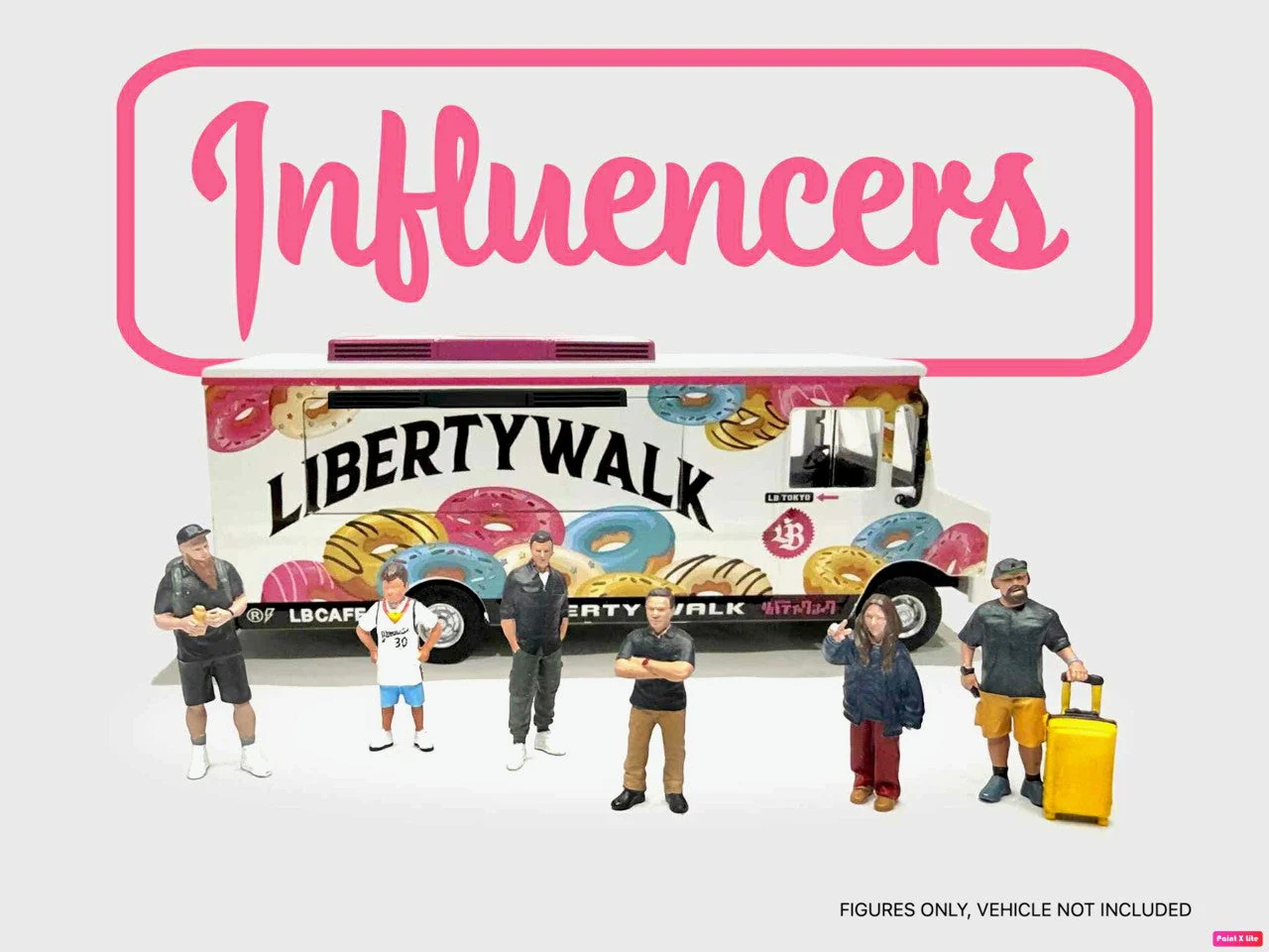 American Diorama - Influencers Set - Scala 1/64 AD-2433 - Image 2