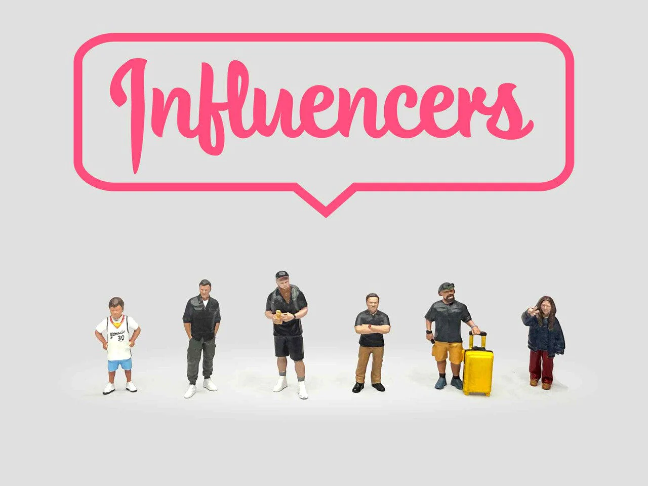 American Diorama - Influencers Set - Scala 1/64 AD-2433 - Image 3