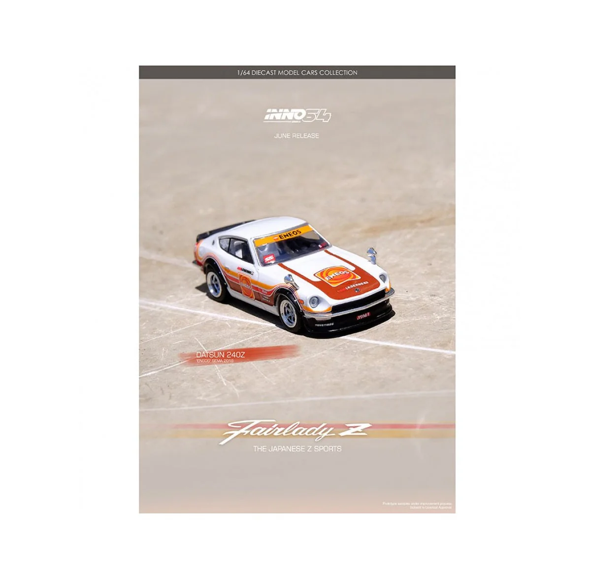 INNO64 - Datsun 240Z ENEOS Sema 2018 - Scala 1/64 IN64-240Z-ENEOS - Image 3