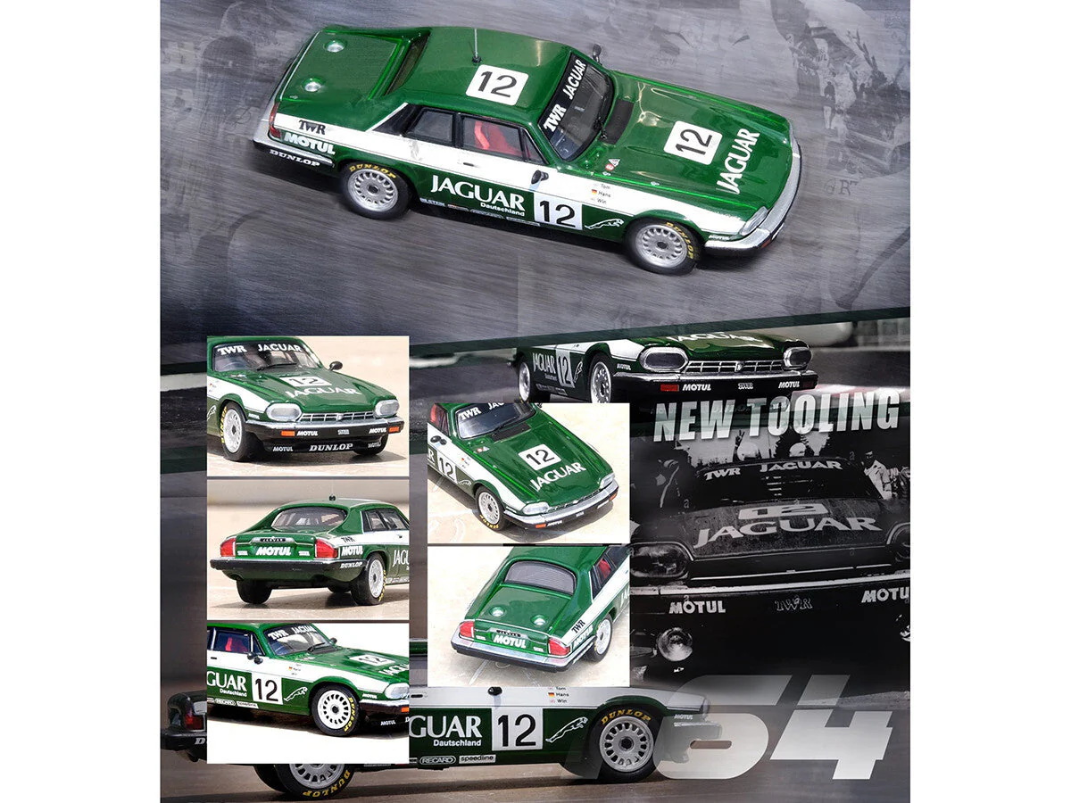 INNO64 - Jaguar XJ-S #12 "TWR RACING" ETCC Spa-Francorchamps 1984 Winner Heyer／Percy - Scala 1/64 IN64-XJS-TWR12