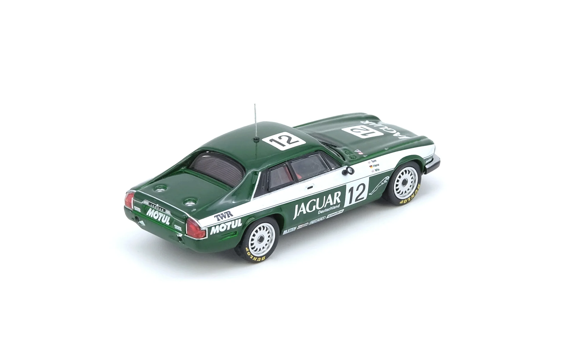 INNO64 - Jaguar XJ-S #12 "TWR RACING" ETCC Spa-Francorchamps 1984 Winner Heyer／Percy - Scala 1/64 IN64-XJS-TWR12 - Image 3