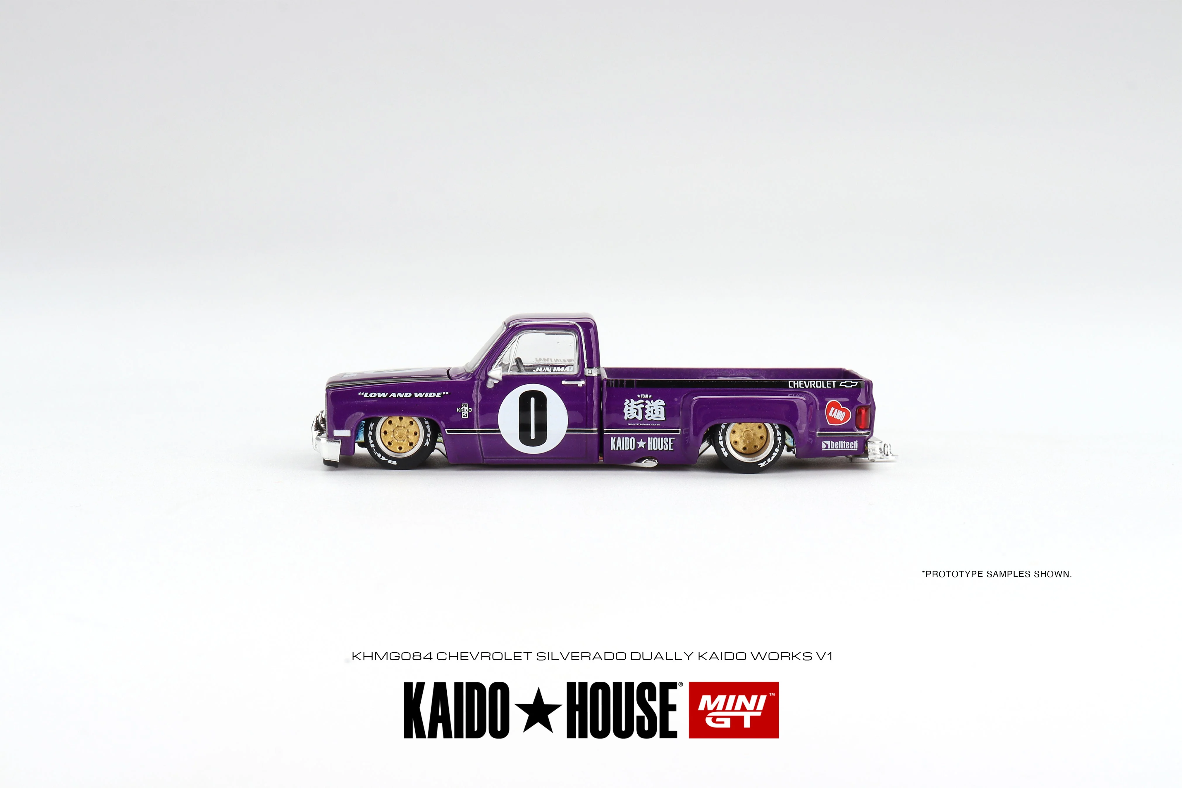 Mini GT - Chevrolet Silverado Dually KAIDO V1 - KAIDO HOUSE - Scala 1/64 KHMG084 - Image 3