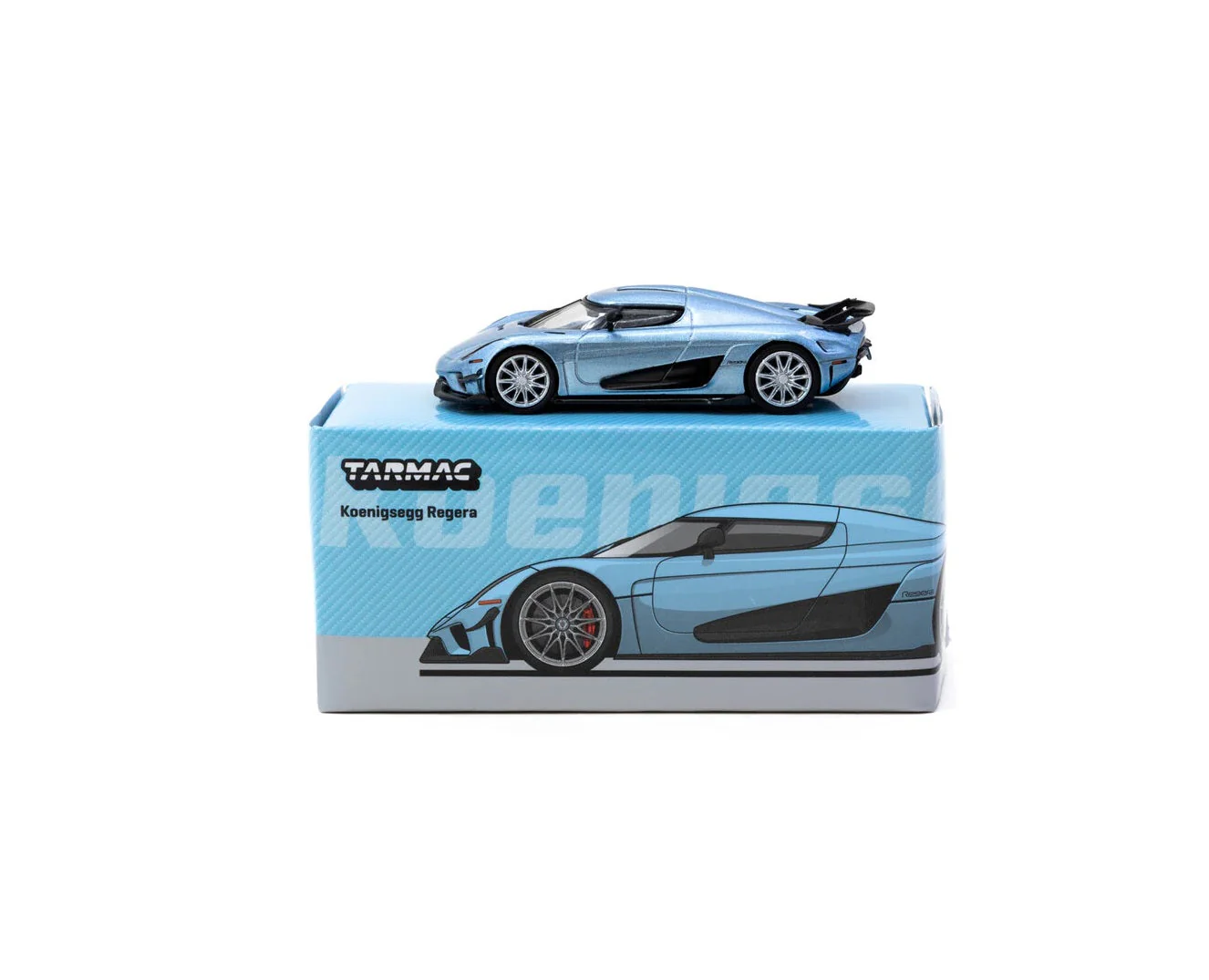 Tarmac Works - Koenigsegg Regera Light Blue Metallic - GLOBAL64 - Scala 1/64 T64G-TL017-LB - Image 3