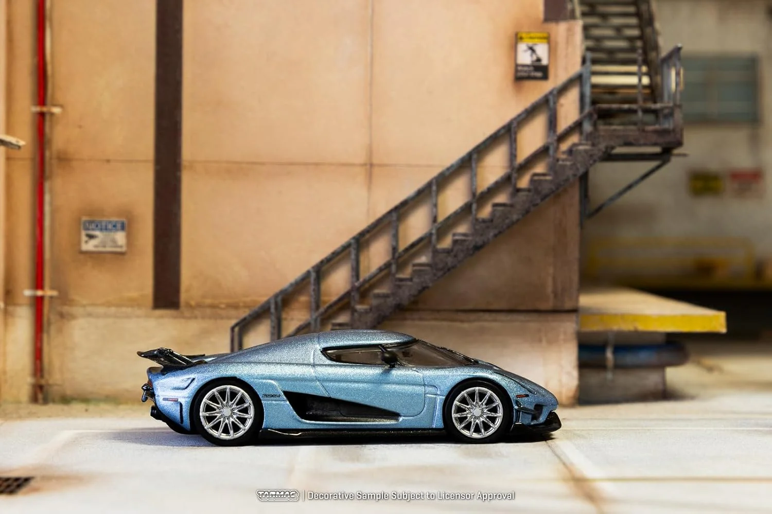 Tarmac Works - Koenigsegg Regera Light Blue Metallic - GLOBAL64 - Scala 1/64 T64G-TL017-LB - Image 4