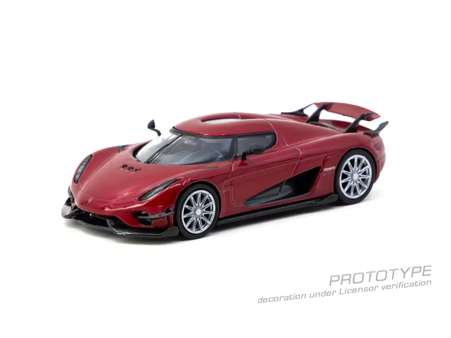 Tarmac Works - Koenigsegg Regera Red Metallic - GLOBAL64 - Scala 1/64 T64G-TL017-RE - Image 2