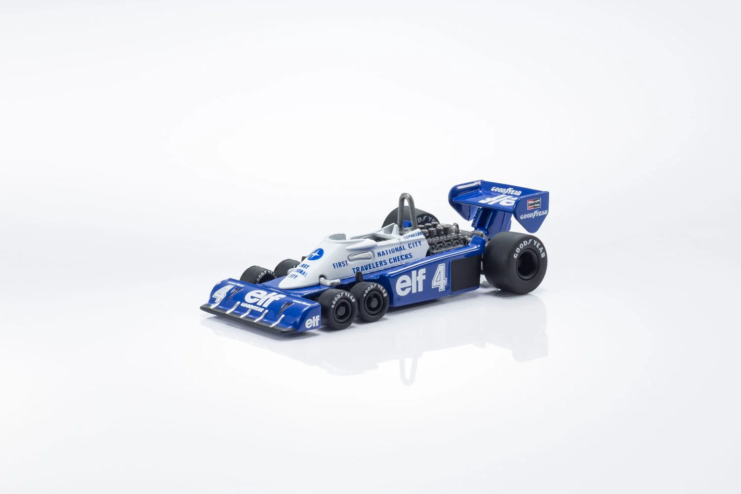 Kyosho - Tyrrell P34 NO.4 1977 - Scala 1/64 K07038B4 - Image 2