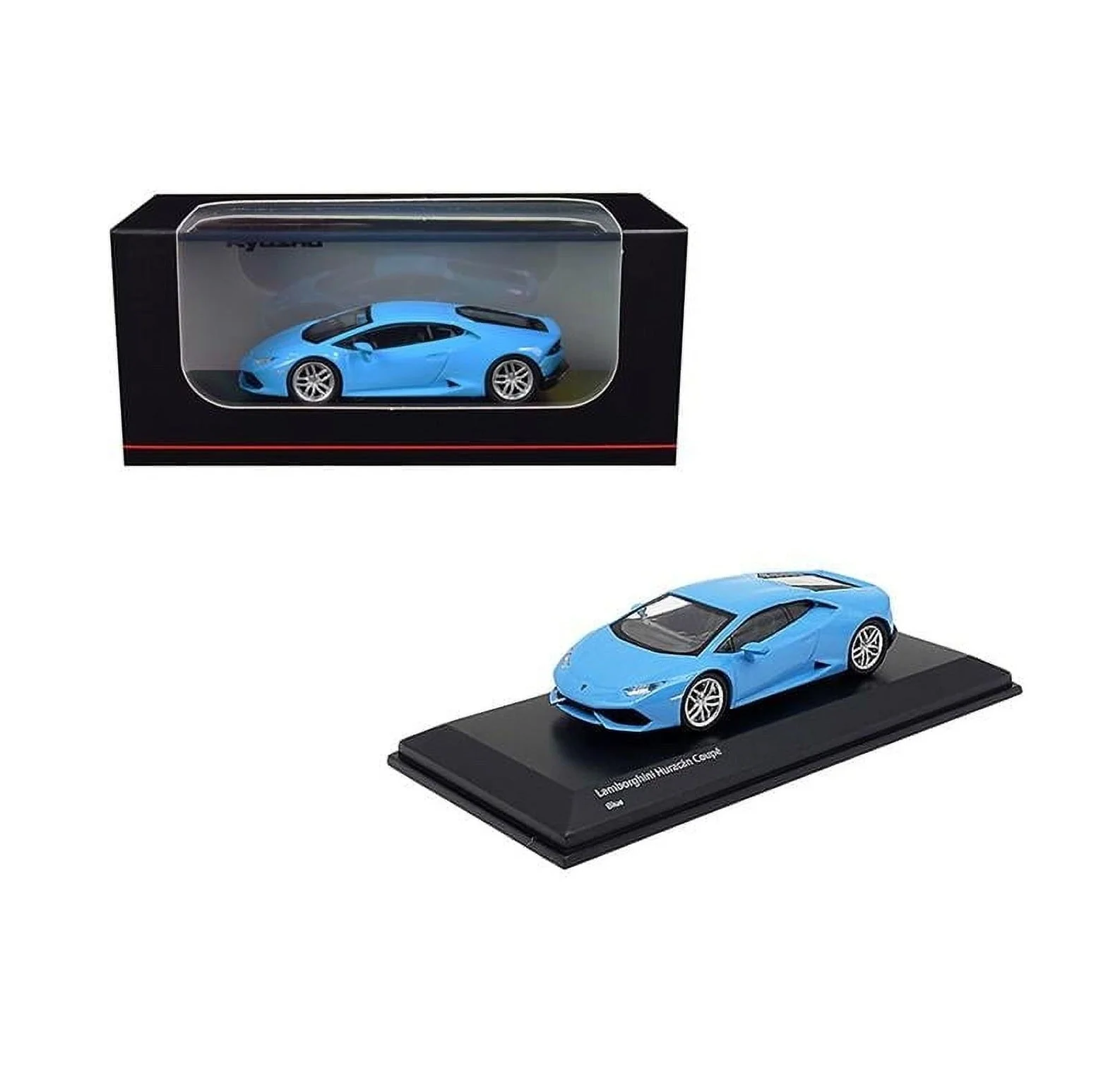 Kyosho - Lamborghini Huracan Coupe Light Blue (KS07045AA1) - Scala 1/64