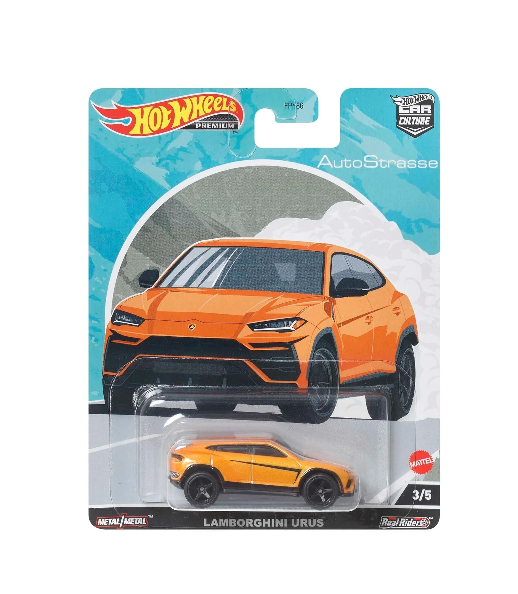 Hot Wheels Premium - Lamborghini Urus - Series Auto Strasse - Scala 1/64