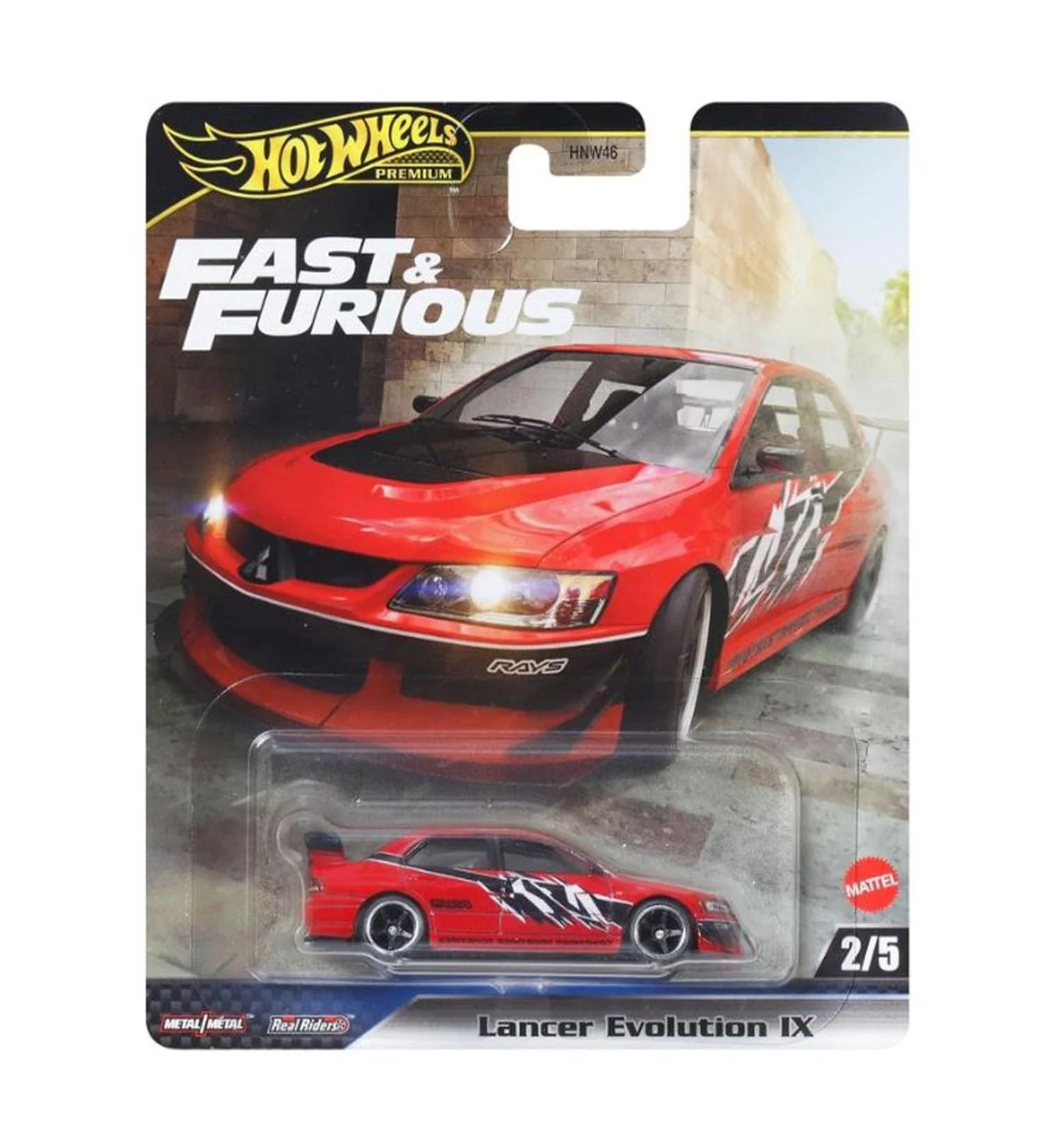 Hot Wheels Premium - Lancer Evolution IX Fast & Furious - Scala 1/64