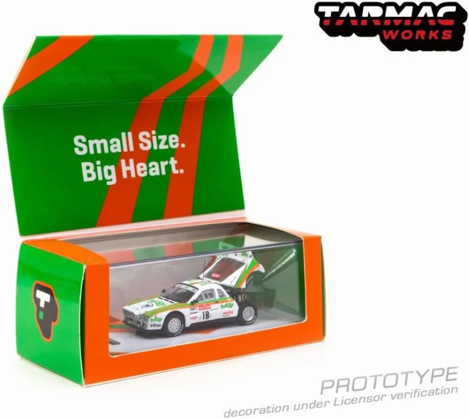 Tarmac Works - Lancia 037 Rally - Rallye Sanremo 1983 M. Biasion / T. Siviero - Scala 1/64 T64P-TL002-83SAN18 - Image 3
