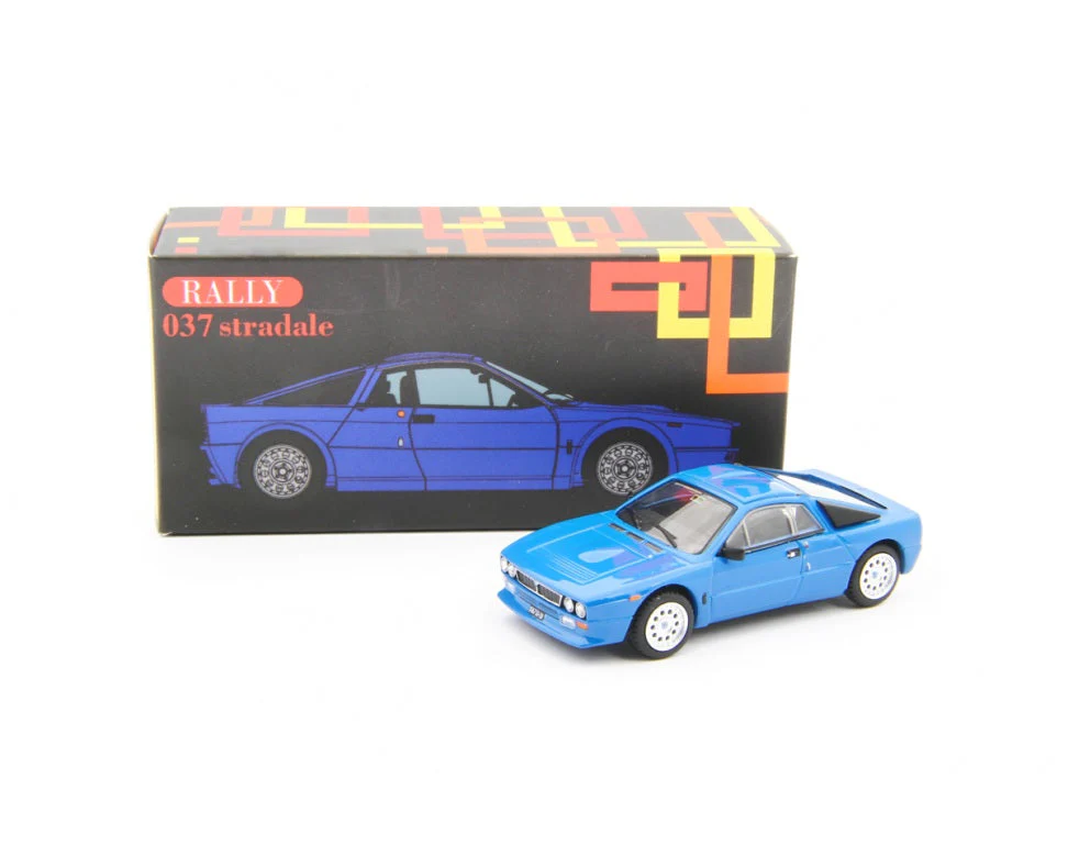 Laudoracing - Lancia 037 Rally Stradale 1982 Blu - Scala 1/64 - Image 7