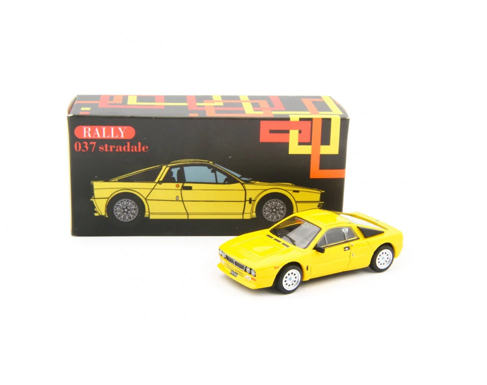 Laudoracing - Lancia 037 Rally Stradale 1982 Giallo - Scala 1/64 - Image 7