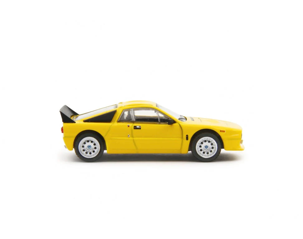 Laudoracing - Lancia 037 Rally Stradale Prototipo 1982 Giallo - Scala 1/64 - Image 4
