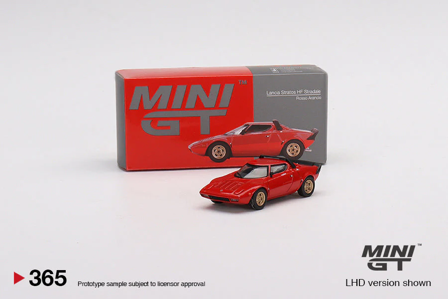Mini GT - Lancia Stratos HF Stradale Rosso Arancio LDH - Scala 1/64 MGT00365-MJ MiJo Exclusives - Image 3