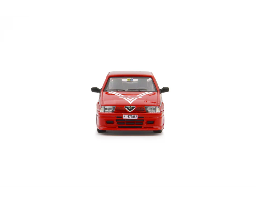 Laudoracing - Alfa Romeo 75 1.8i Turbo Evoluzione 1987 Alfa Livery Red - Scala 1/64 - Image 5