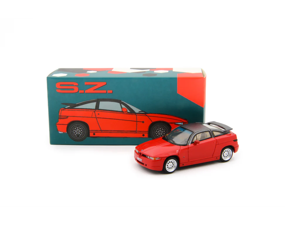 Laudoracing - Alfa Romeo SZ (Es 30) 1989 Rosso - Scala 1/64 - Image 7